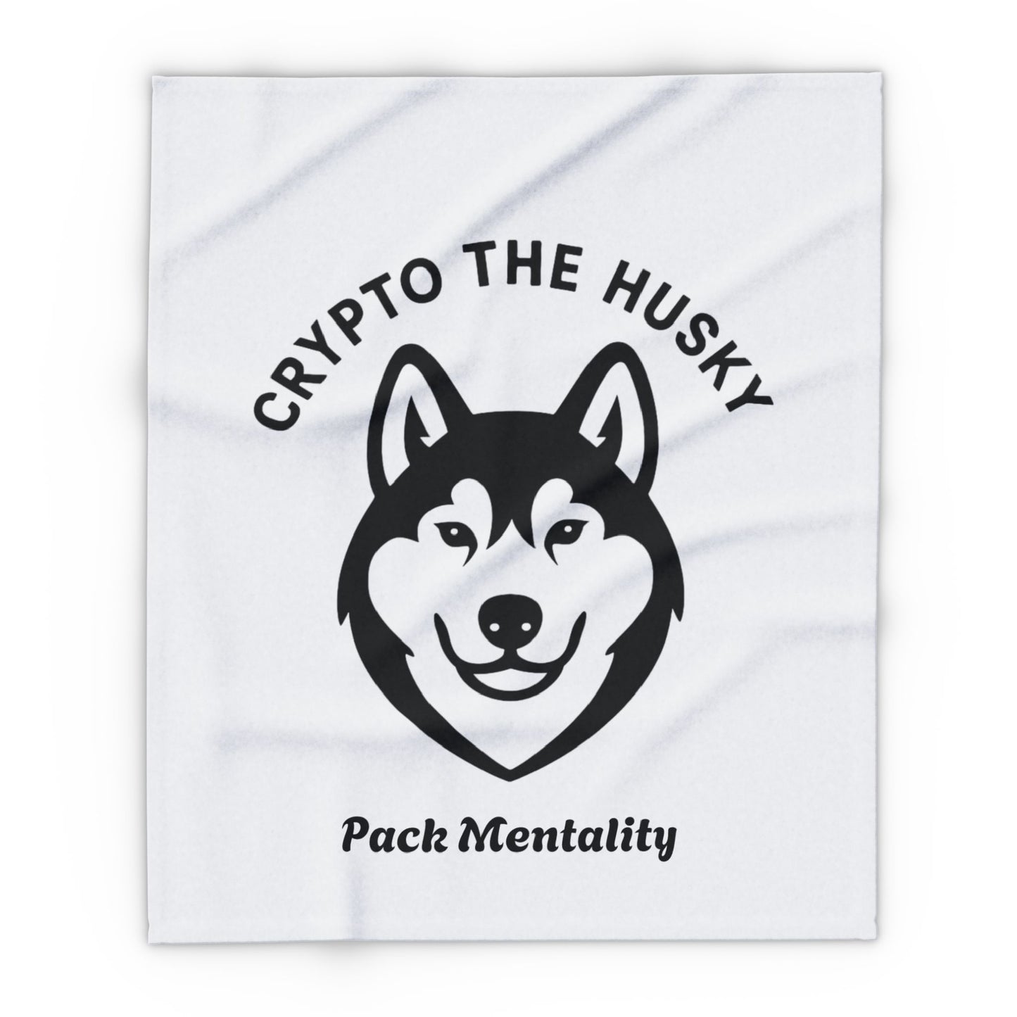 Crypto The Husky Fleece Blanket - Pack Mentality Cozy Throw for Dog Lovers