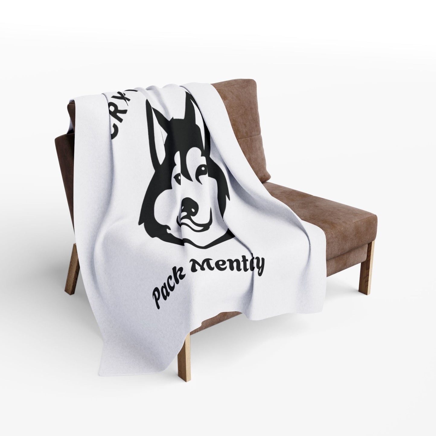 Crypto The Husky Fleece Blanket - Pack Mentality Cozy Throw for Dog Lovers